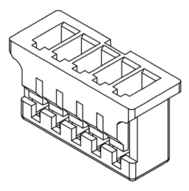Produkt Nr. D125405 (1.25 mm Pitch Housing and Contact)