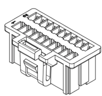 Produkt Nr. D100408 (1.00 mm Pitch Housing and Contact)